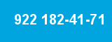 922 182-41-71